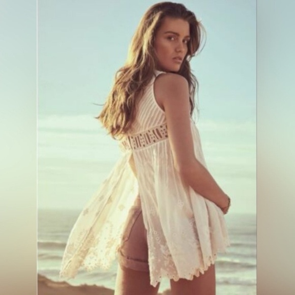 Free People Sleeveless Eloise Blouse - Picture 10 of 12